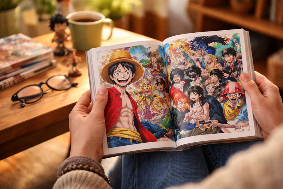 Who are the main characters in One Piece?