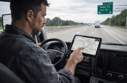 A Box Truck's Own Data Disappears On A Schedule